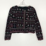 Tolani Feathers by  Mandi Moto Jacket Small Photo 1