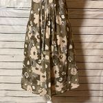 Patagonia Water Girl Badoo Brown & Tan Flower Print Tank Dress Photo 3
