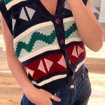 Cabin creek Vintage Christmas Knit Vest  Photo 0