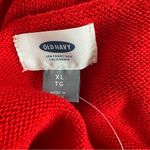 Old Navy Lightweight Sweater Womens XL Red Roll Neck Long Sleeve Pullover New Photo 3
