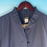 J.Crew  Women’s Navy Blue Long Sleeve Front Button Jacket Size 0 Photo 1