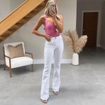 ZARA NWT  Linen Blend Corset Top Photo 1