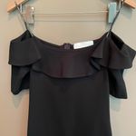Amanda Uprichard Off Shoulder Sia Dress Black XS Photo 4