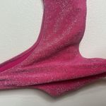 SKIMS pink glitter sparkle sexy cutout monokini swimsuit one piece size 3X Photo 6