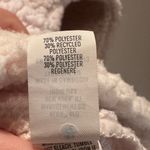 Aerie  Cream Fleece Quarter Zip Sweatshirt Size Medium Photo 7