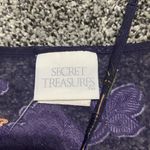 secret treasures Coquette Lace Satin Slip M Flare Babydoll Lingerie Nightie Y2K Photo 3