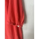 J. JILL Red Cotton Tunic Top Casual Everyday Size L‎ Size L Photo 5
