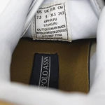 U.S. Polo Assn. RALPH LAUREN Women's White & Gold Leather Soles Sneakers ~ 7.5 Photo 6