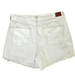 American Eagle NWOT  Women’s Plus Size 90’s Boyfriend Denim Shorts White size 18 Photo 1