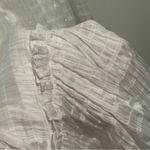 Majorelle  White Adam Midi Dress In White Lurex Size Small Photo 6