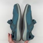 Orthofeet Mary Jane Sanibel‎ Shoe Turquoise Blue Women 11.5W Hook & Loop Walking Size undefined Photo 4