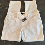 INC Women's Berlin Slim Straight White Jeans Size 36 Inseam 32 Casual Denim Photo 5