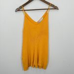 Free People Beach Nola Sweater Romper Bright Orange Size Small Resort Beach Photo 1