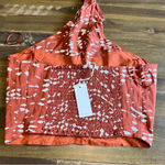 Heartloom  Jolie Halter Top Printed Crop Cropped Photo 3