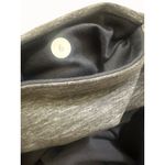 Lululemon  Yoga Pants Size 6 Wide-Leg Capri Grey With Pink Waistband Stretch Photo 2