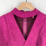 CQ by CQ Elegant Purple Faux Suede Mock V Photo 1