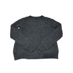 Ralph Lauren Lauren  Gray Loose Knit Alpaca Wool Blend Crew Neck Sweater Large Photo 0