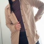 THREAD & SUPPLY button down tan soft Size M Photo 2