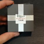 Silver crystal sea star necklace Photo 10