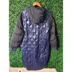 OOFWEAR LONG QUILTED PUFFER COAT SIZE 40/ US 2 OVERSIZED Black Photo 2
