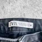 ZARA  Black Straight Leg High Rise Jean Size 4 Photo 5