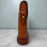 Dooney & Bourke Vintage 80’s Leather Bag Taupe British Tan Photo 3