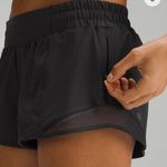 Lululemon Black Hotty Hot 2.5” Shorts Photo 0