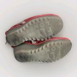 Fly London  Yema Peep Toe Wedge Bootie Shoe Red Boho‎ Lagenlook Hippy Sz 36 Photo 6