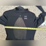 Iris NWT  Women’s Long Sleeves Jumpsuit Black Size Large Mesh See Through Photo 5