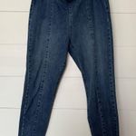 Soft Surroundings Women’s XL Blue Denim Pull on Jeans Photo 0