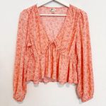 Billabong Time Goes By Floral Babydoll Top Photo 2