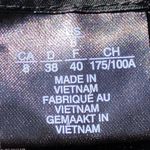 DKNY  Cocktail Dress 8 Black Sequined Long Sleeve Tuxedo Sheath Double Breasted Photo 10