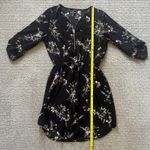 Rue 21 Woman's Small Black Floral Mini Dress Photo 7
