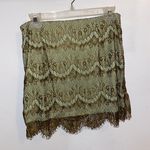 Free People NWT Martini Combo Zoey Lace High-Rise Scalloped Trim Mini Skirt 2 Photo 4