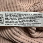 Endless Rose NWT Women's Puff Sleeve One Shoulder Top Dusty Pink Size M Photo 6