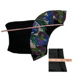 Free People  Annka Bubble Top - Black - XS* Photo 3