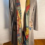 Adore Red and Gray Jacket with Artistic Flair Photo 0