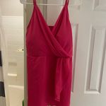 Lands' End Hot Pink Chlorine Resistant Swim Dress NWOT size 18 Photo 1