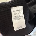 Reformation EUC Black Basil Sleeveless Cashmere Midi-Dress Photo 4