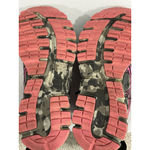 ASICS Womans  Gel Size 5.5 Gray Pink Lace Up Running Sneakers Photo 6