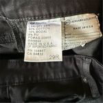 AG Adriano Goldschmied Adriano Goldschmied Women's The Stevie Ankle Slim Straight Jeans Size 29 Black Photo 1