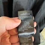 Topshop  Black Assymetrical Tiered Maxi Dress Size 6 Photo 5