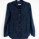 ZARA  Premium Denim Collection Button Up Shirt Sz S‎ Photo 0