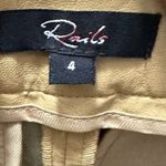 Rails  JO VEGAN LEATHER PANTS IN CAFE WOMEN'S SIZE 4 Photo 3
