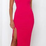 Hello Molly Hot Pink midi Dress Photo 0