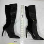 Womans Otk Boots Size 9.5 Black Pointed Toe 1/4 Zip Stiletto NWOT Photo 0