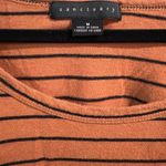 Sanctuary  Anthropologie Rust Striped Short Sleeve Top Photo 2