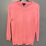 J.Crew  Bright Pink Tippi 100% Merino Wool Crewneck Classic Preppy Sweater S Photo 0