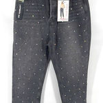 Simple Society  distressed super high rise button fly raw hem jeans NEW NWT 9 29 Photo 0