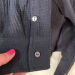 ANDIE  The Corvo Button Up Top CoverUp Black size S NWT Photo 8